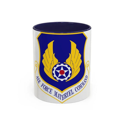 Air Force Materiel Command (U.S. Air Force) Accent Coffee Mug 11oz Navy - Go Mug Yourself