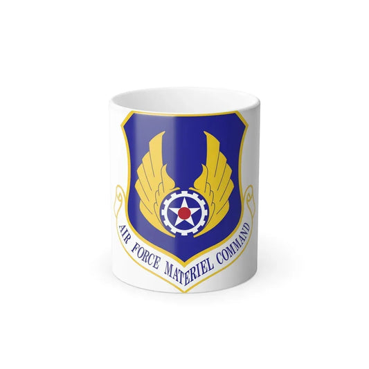 Air Force Materiel Command (U.S. Air Force) Color Changing Coffee Mug 11oz - Go Mug Yourself