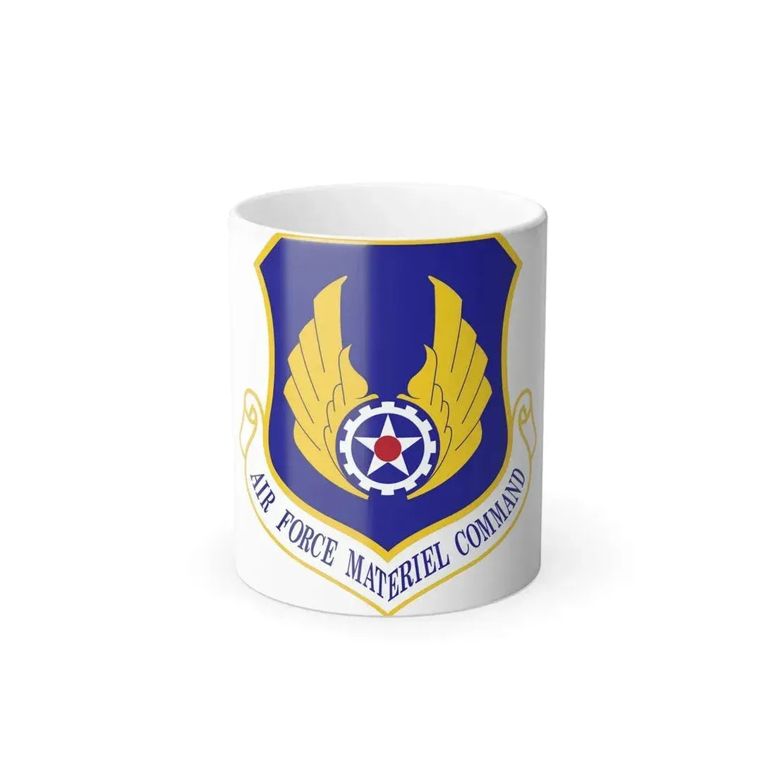 Air Force Materiel Command (U.S. Air Force) Color Changing Coffee Mug 11oz - Go Mug Yourself