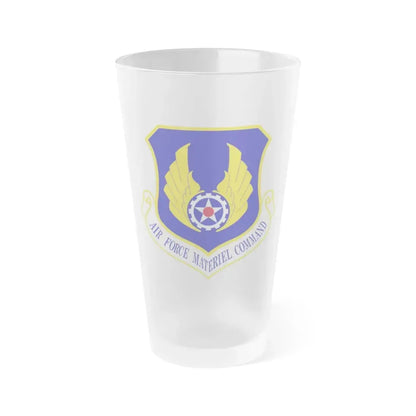 Air Force Materiel Command (U.S. Air Force) Frosted Pint Glass 16oz Default Title - Go Mug Yourself