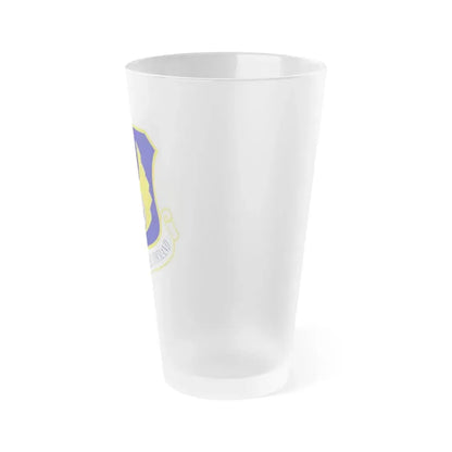 Air Force Materiel Command (U.S. Air Force) Frosted Pint Glass 16oz - Go Mug Yourself