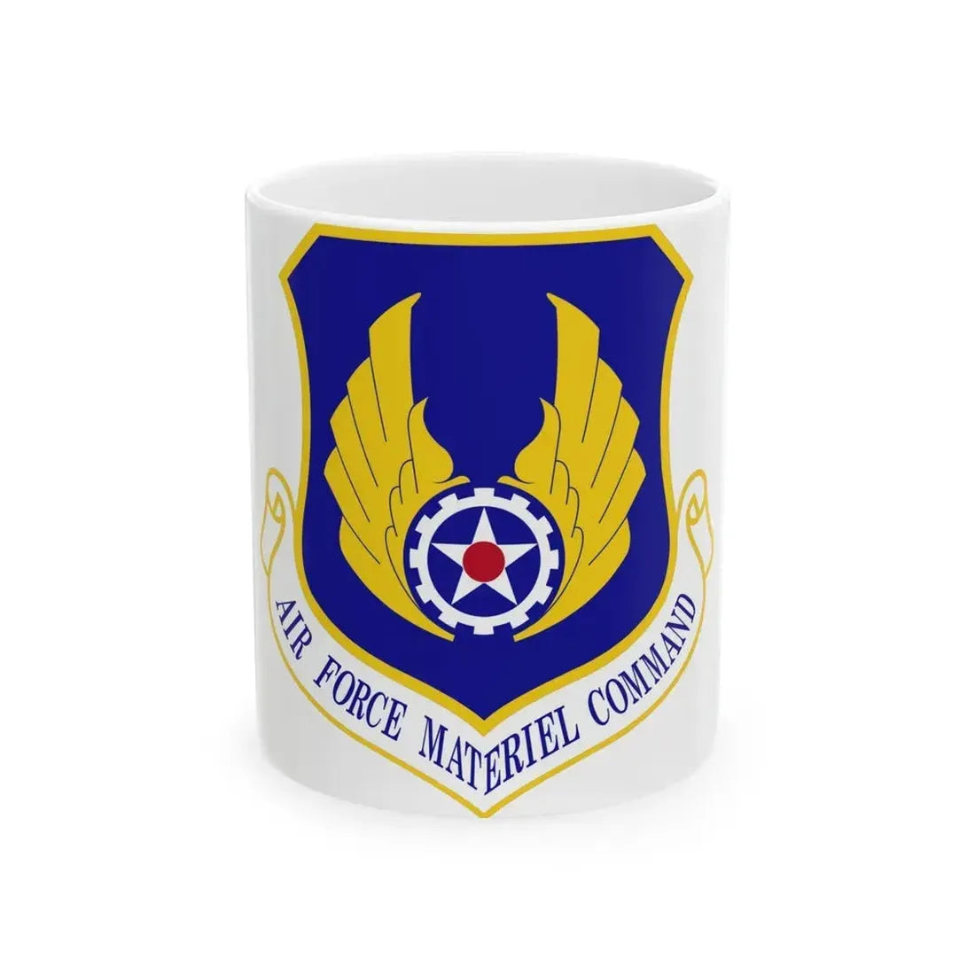 Air Force Materiel Command (U.S. Air Force) White Coffee Mug 11oz - Go Mug Yourself