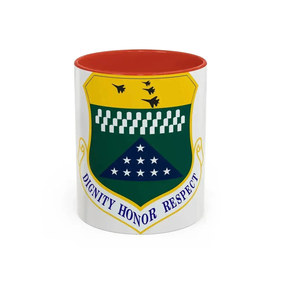Air Force Mortuary Affairs Operations (U.S. Air Force) Accent Coffee Mug 11oz Red - Go Mug Yourself