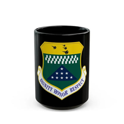 Air Force Mortuary Affairs Operations (U.S. Air Force) Black Coffee Mug 15oz - Go Mug Yourself