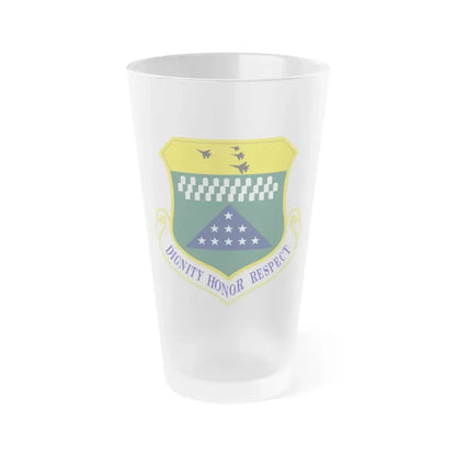 Air Force Mortuary Affairs Operations (U.S. Air Force) Frosted Pint Glass 16oz Default Title - Go Mug Yourself