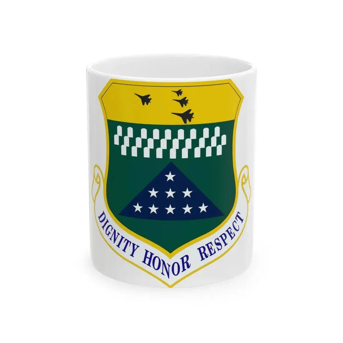 Air Force Mortuary Affairs Operations (U.S. Air Force) White Coffee Mug 11oz - Go Mug Yourself