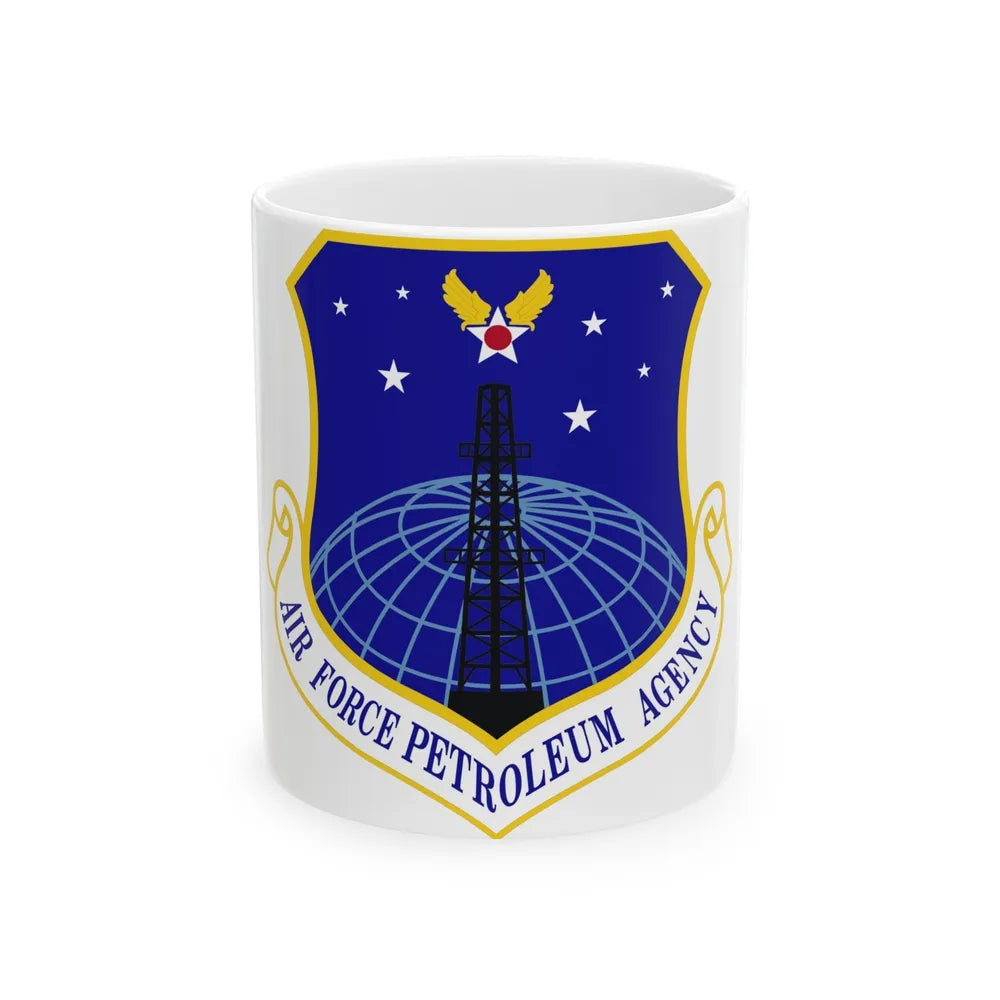 Air Force Petroleum Agency (U.S. Air Force) White Coffee Mug-11oz-Go Mug Yourself