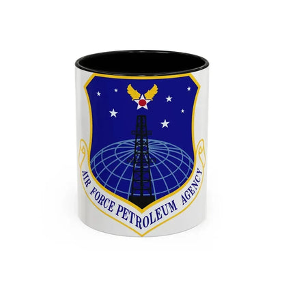Air Force Petroleum Agency (U.S. Air Force) Accent Coffee Mug 11oz Black - Go Mug Yourself