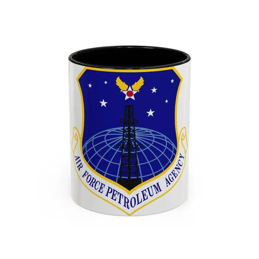 Air Force Petroleum Agency (U.S. Air Force) Accent Coffee Mug 11oz Black - Go Mug Yourself