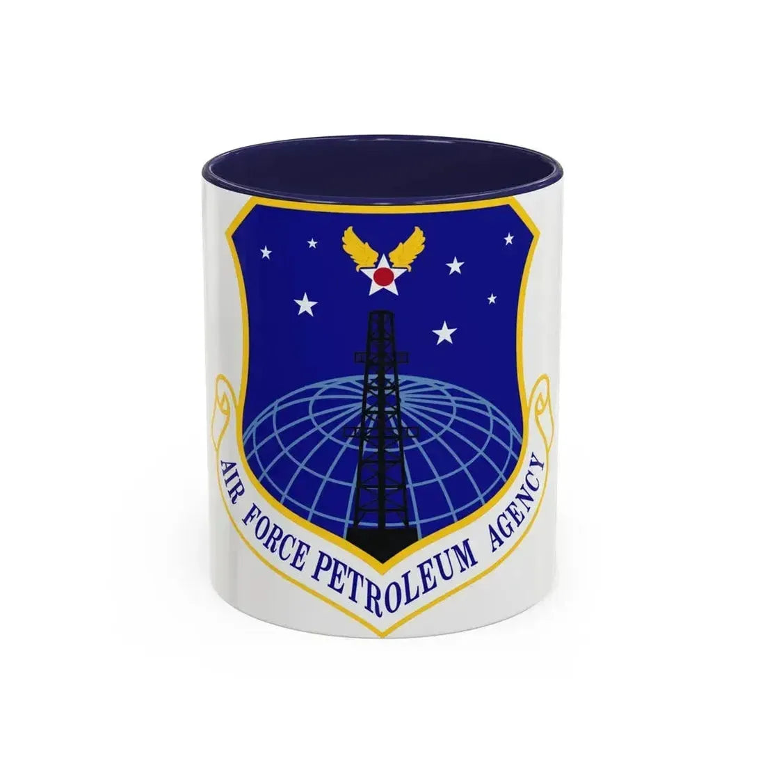 Air Force Petroleum Agency (U.S. Air Force) Accent Coffee Mug 11oz Navy - Go Mug Yourself