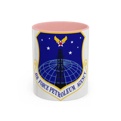 Air Force Petroleum Agency (U.S. Air Force) Accent Coffee Mug 11oz Pink - Go Mug Yourself