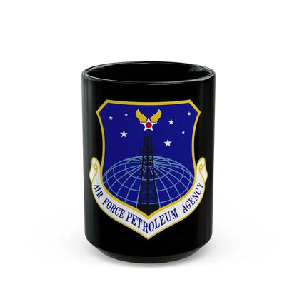 Air Force Petroleum Agency (U.S. Air Force) Black Coffee Mug 15oz - Go Mug Yourself