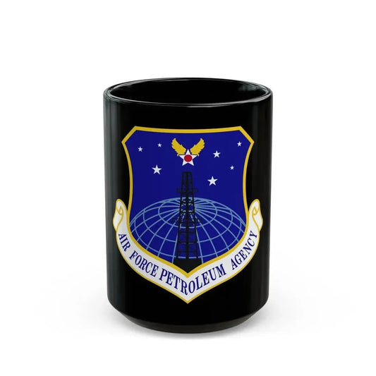 Air Force Petroleum Agency (U.S. Air Force) Black Coffee Mug 15oz - Go Mug Yourself