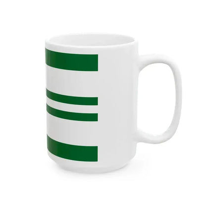 Air Force rank flag of Commander in Chief of the Kingdom of Egypt (Egypt) White Coffee Mug - Go Mug Yourself