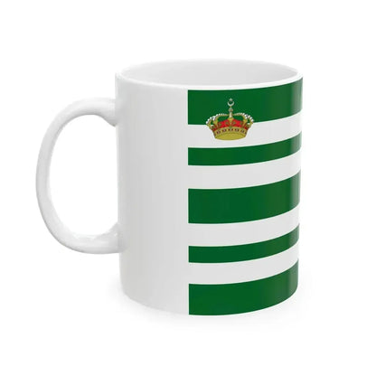 Air Force rank flag of Heir to the Throne of the Kingdom of Egypt (Egypt) White Coffee Mug - Go Mug Yourself