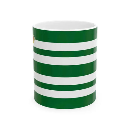 Air Force rank flag of the King of the Kingdom of Egypt (Egypt) White Coffee Mug 11oz - Go Mug Yourself