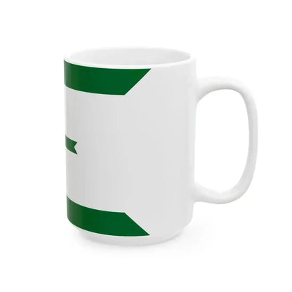 Air Force rank flag of Wing Commander of the Kingdom of Egypt (Egypt) White Coffee Mug - Go Mug Yourself