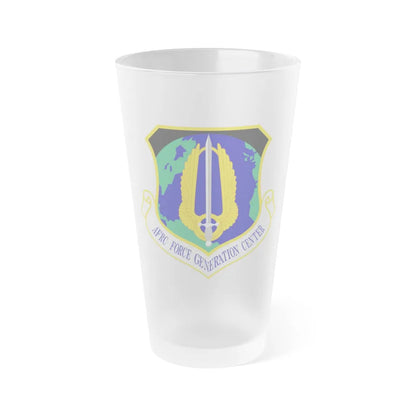 Air Force Reserve Command Force Generation Center (U.S. Air Force) Frosted Pint Glass 16oz-Go Mug Yourself