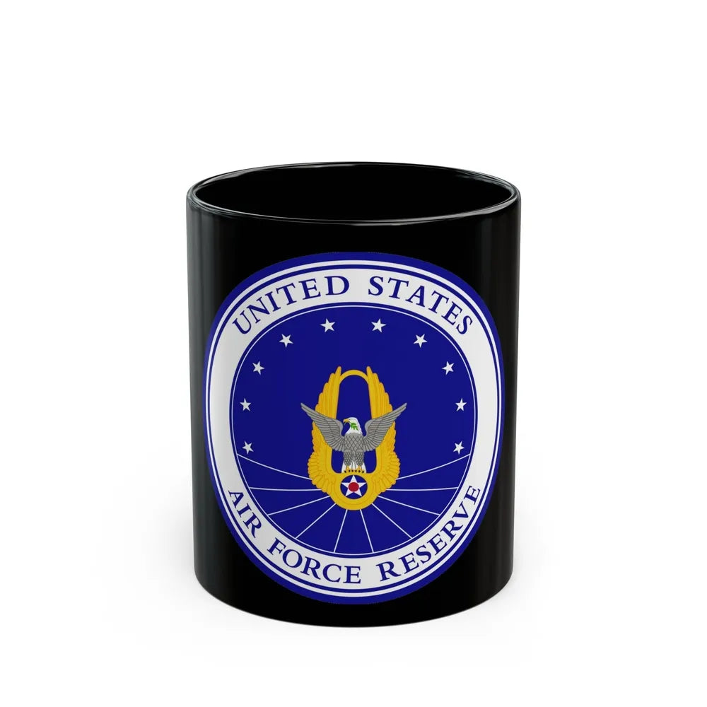 Air Force Reserve (U.S. Air Force) Black Coffee Mug-11oz-Go Mug Yourself