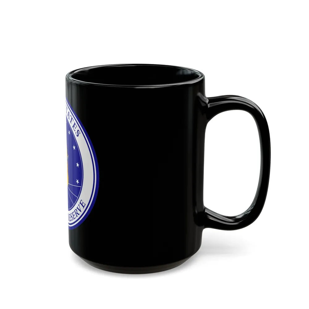 Air Force Reserve (U.S. Air Force) Black Coffee Mug-Go Mug Yourself