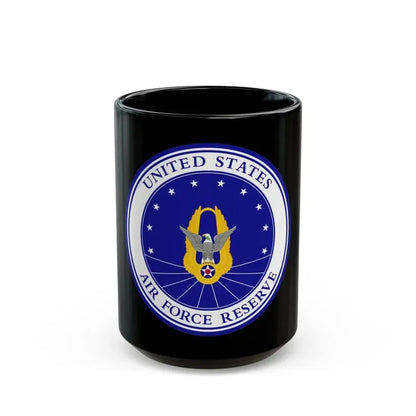 Air Force Reserve (U.S. Air Force) Black Coffee Mug 15oz - Go Mug Yourself