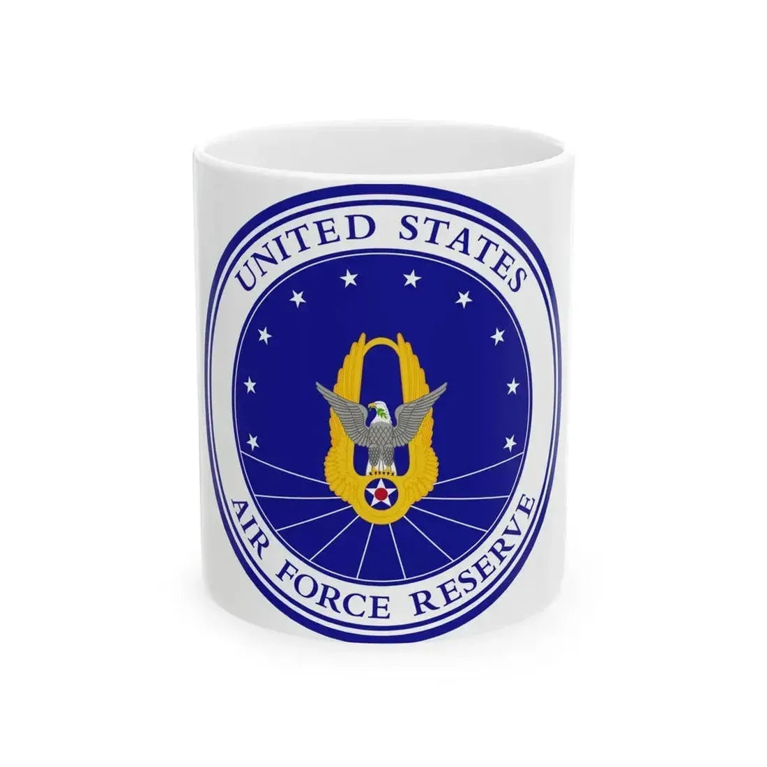 Air Force Reserve (U.S. Air Force) White Coffee Mug 11oz - Go Mug Yourself