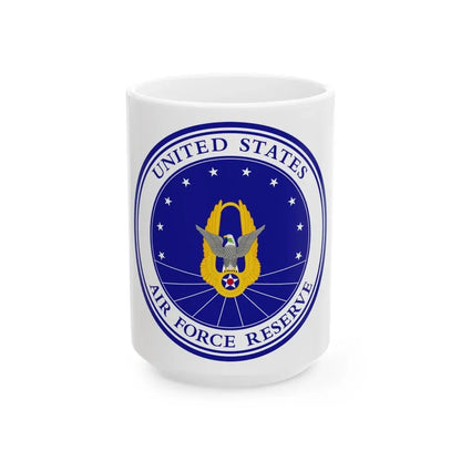 Air Force Reserve (U.S. Air Force) White Coffee Mug 15oz - Go Mug Yourself