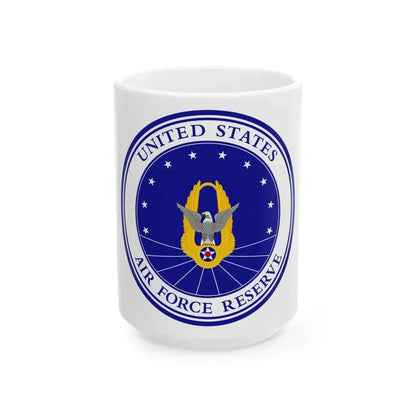 Air Force Reserve (U.S. Air Force) White Coffee Mug 15oz - Go Mug Yourself
