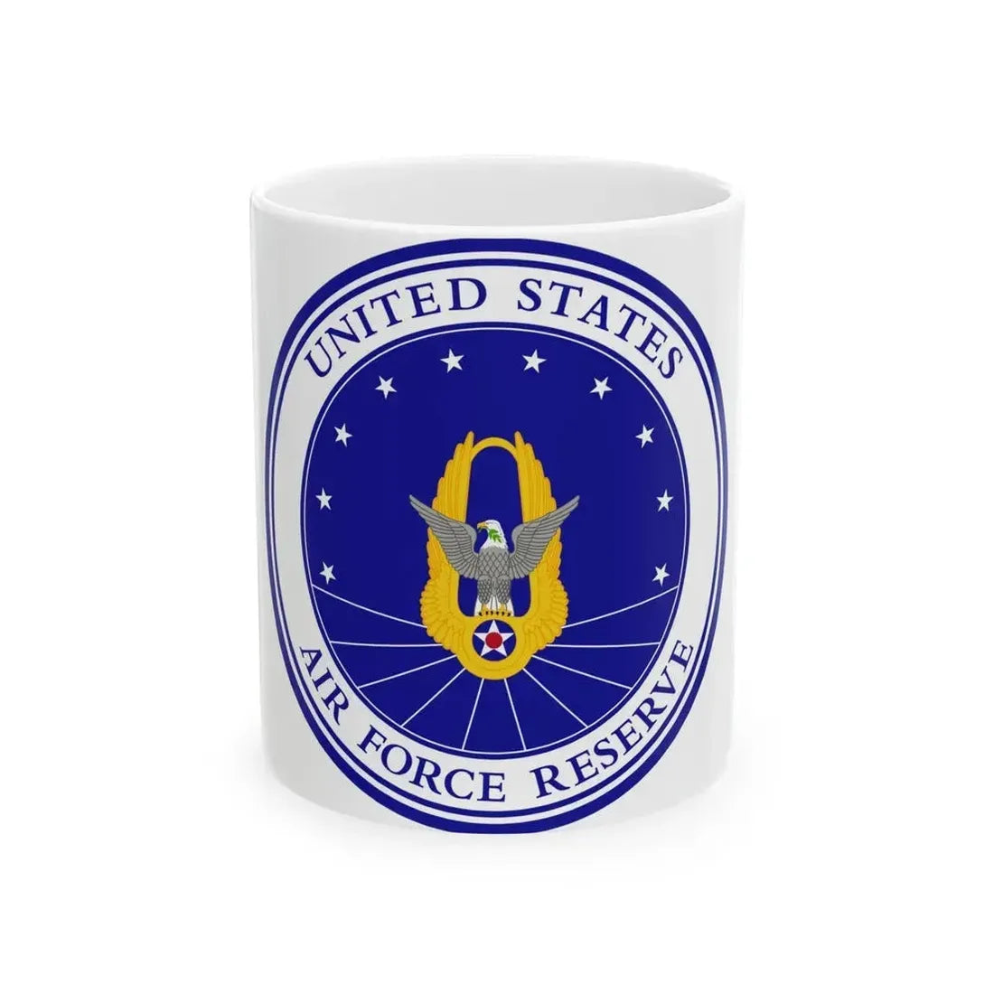 Air Force Reserve (U.S. Air Force) White Coffee Mug - Go Mug Yourself