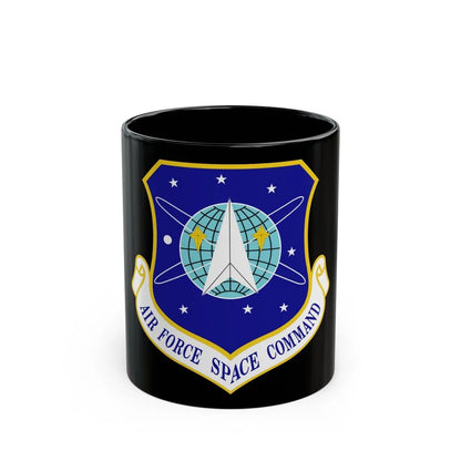 Air Force Space Command (U.S. Air Force) Black Coffee Mug-11oz-Go Mug Yourself