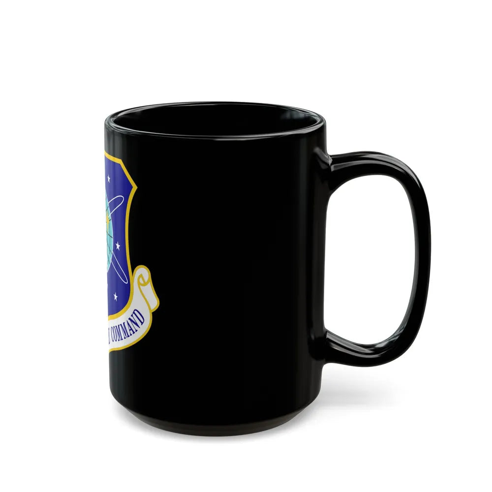 Air Force Space Command (U.S. Air Force) Black Coffee Mug-Go Mug Yourself