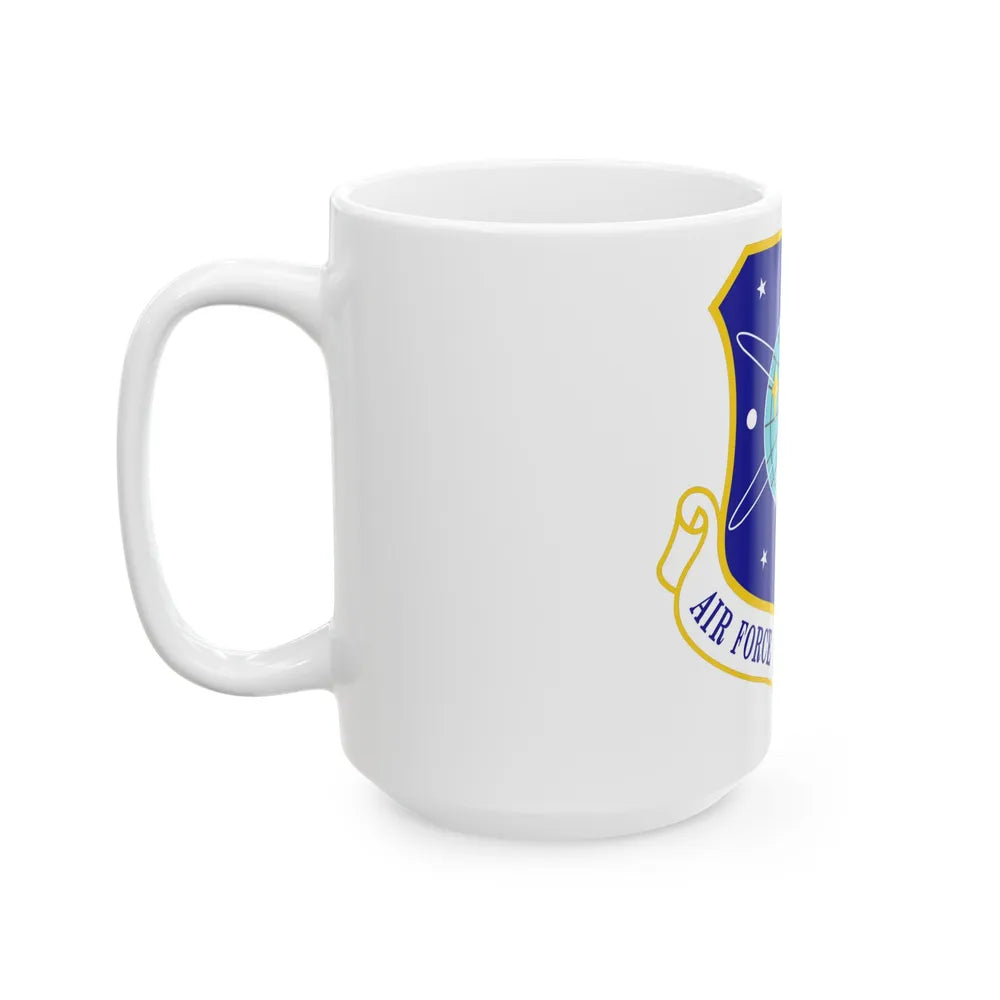 Air Force Space Command (U.S. Air Force) White Coffee Mug-Go Mug Yourself