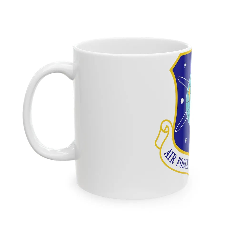 Air Force Space Command (U.S. Air Force) White Coffee Mug-Go Mug Yourself