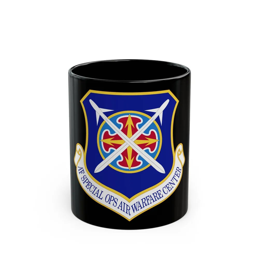 Air Force Special Operations Air Warfare Center (U.S. Air Force) Black Coffee Mug-11oz-Go Mug Yourself