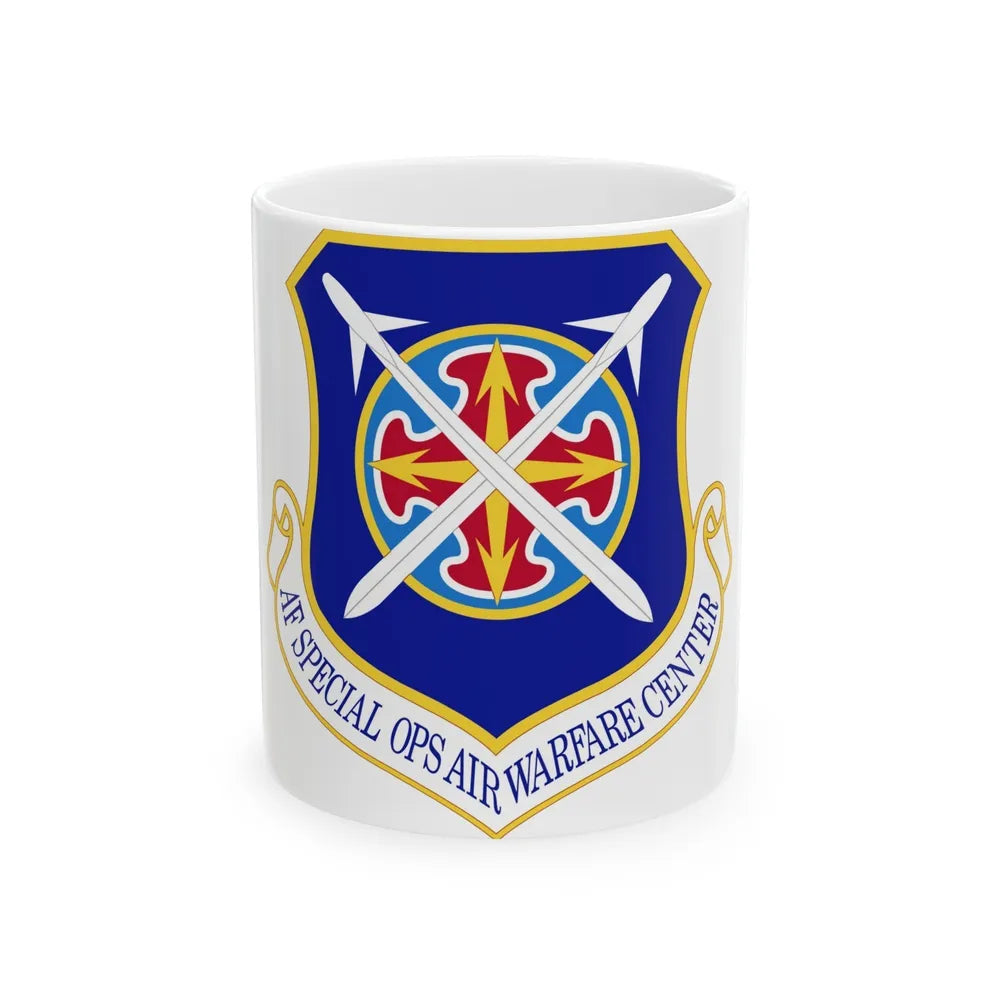 Air Force Special Operations Air Warfare Center (U.S. Air Force) White Coffee Mug-11oz-Go Mug Yourself