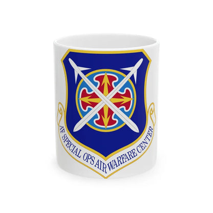 Air Force Special Operations Air Warfare Center (U.S. Air Force) White Coffee Mug-11oz-Go Mug Yourself