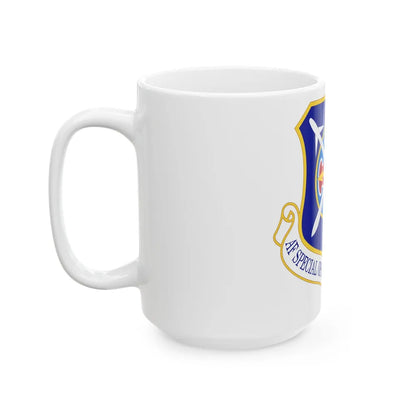 Air Force Special Operations Air Warfare Center (U.S. Air Force) White Coffee Mug-Go Mug Yourself