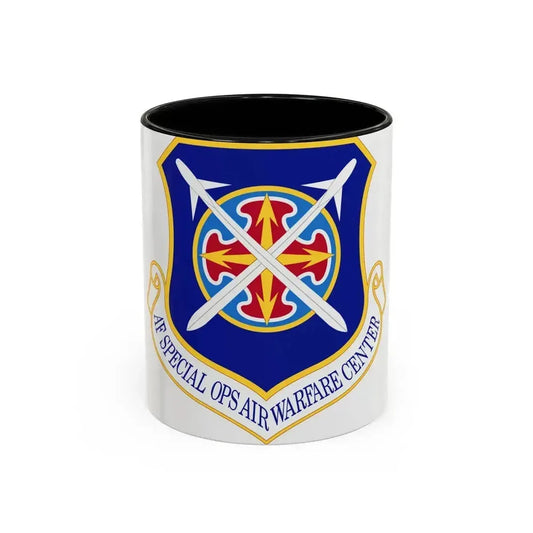 Air Force Special Operations Air Warfare Center (U.S. Air Force) Accent Coffee Mug 11oz Black - Go Mug Yourself
