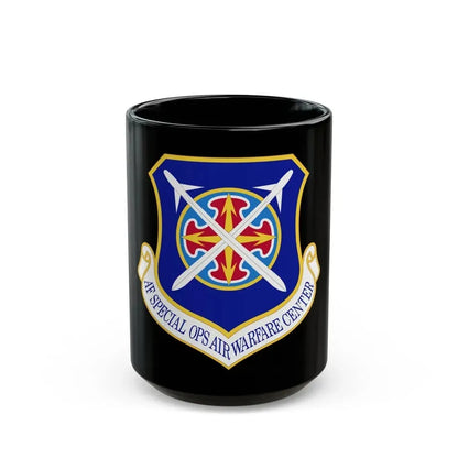Air Force Special Operations Air Warfare Center (U.S. Air Force) Black Coffee Mug 15oz - Go Mug Yourself