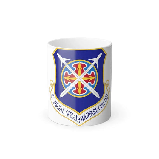 Air Force Special Operations Air Warfare Center (U.S. Air Force) Color Changing Coffee Mug 11oz - Go Mug Yourself