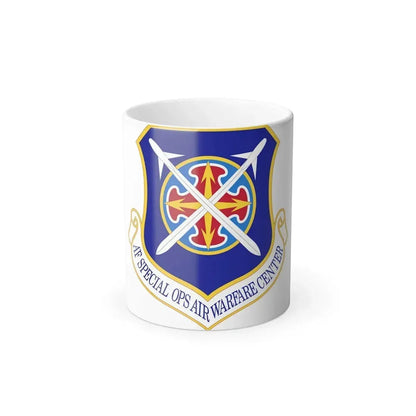 Air Force Special Operations Air Warfare Center (U.S. Air Force) Color Changing Coffee Mug 11oz - Go Mug Yourself