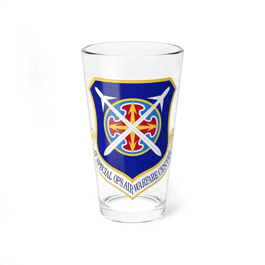 Air Force Special Operations Air Warfare Center (U.S. Air Force) Pint Glass 16oz 16oz - Go Mug Yourself