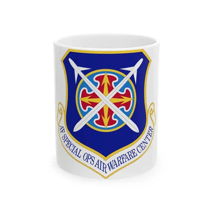 Air Force Special Operations Air Warfare Center (U.S. Air Force) White Coffee Mug 11oz - Go Mug Yourself