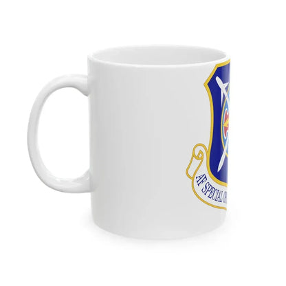 Air Force Special Operations Air Warfare Center (U.S. Air Force) White Coffee Mug - Go Mug Yourself