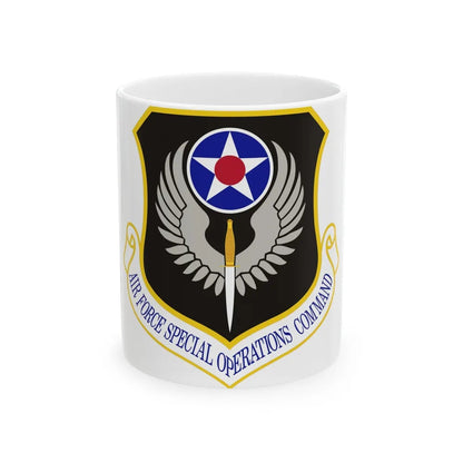 Air Force Special Operations Command (U.S. Air Force) White Coffee Mug-11oz-Go Mug Yourself