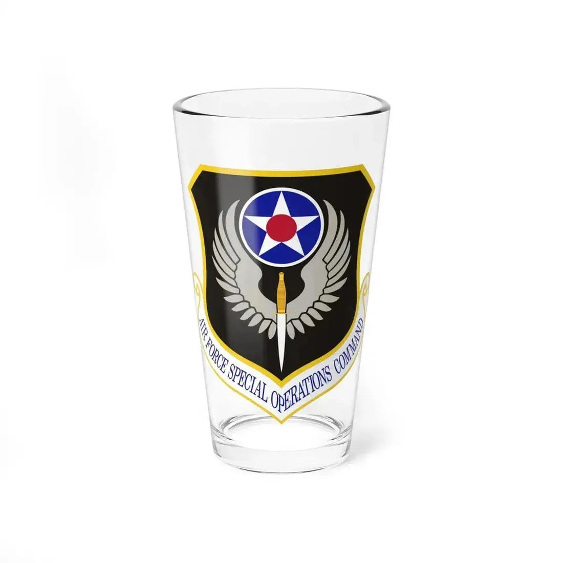 Air Force Special Operations Command (U.S. Air Force) Pint Glass 16oz 16oz - Go Mug Yourself