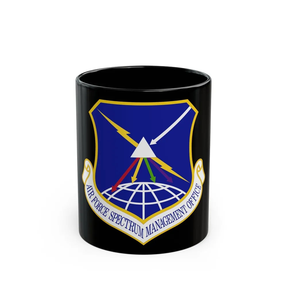 Air Force Spectrum Management Office (U.S. Air Force) Black Coffee Mug-11oz-Go Mug Yourself