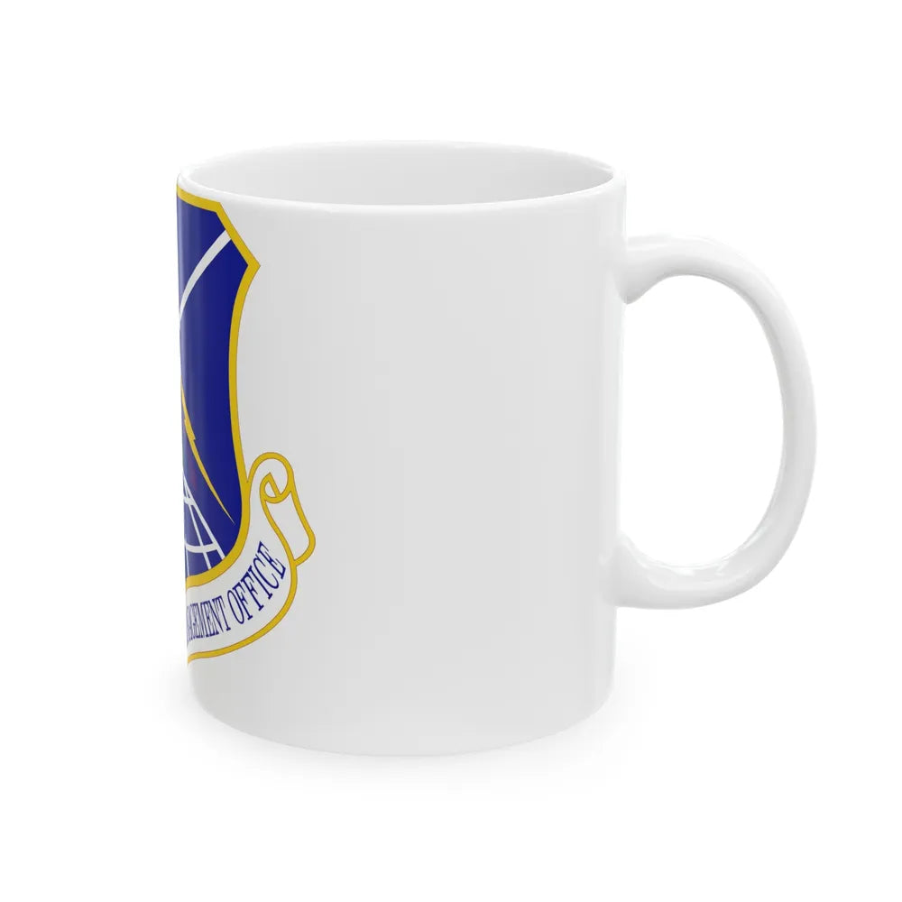 Air Force Spectrum Management Office (U.S. Air Force) White Coffee Mug-Go Mug Yourself