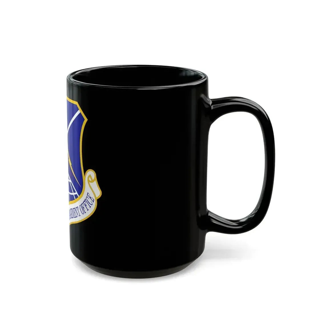Air Force Spectrum Management Office (U.S. Air Force) Black Coffee Mug - Go Mug Yourself