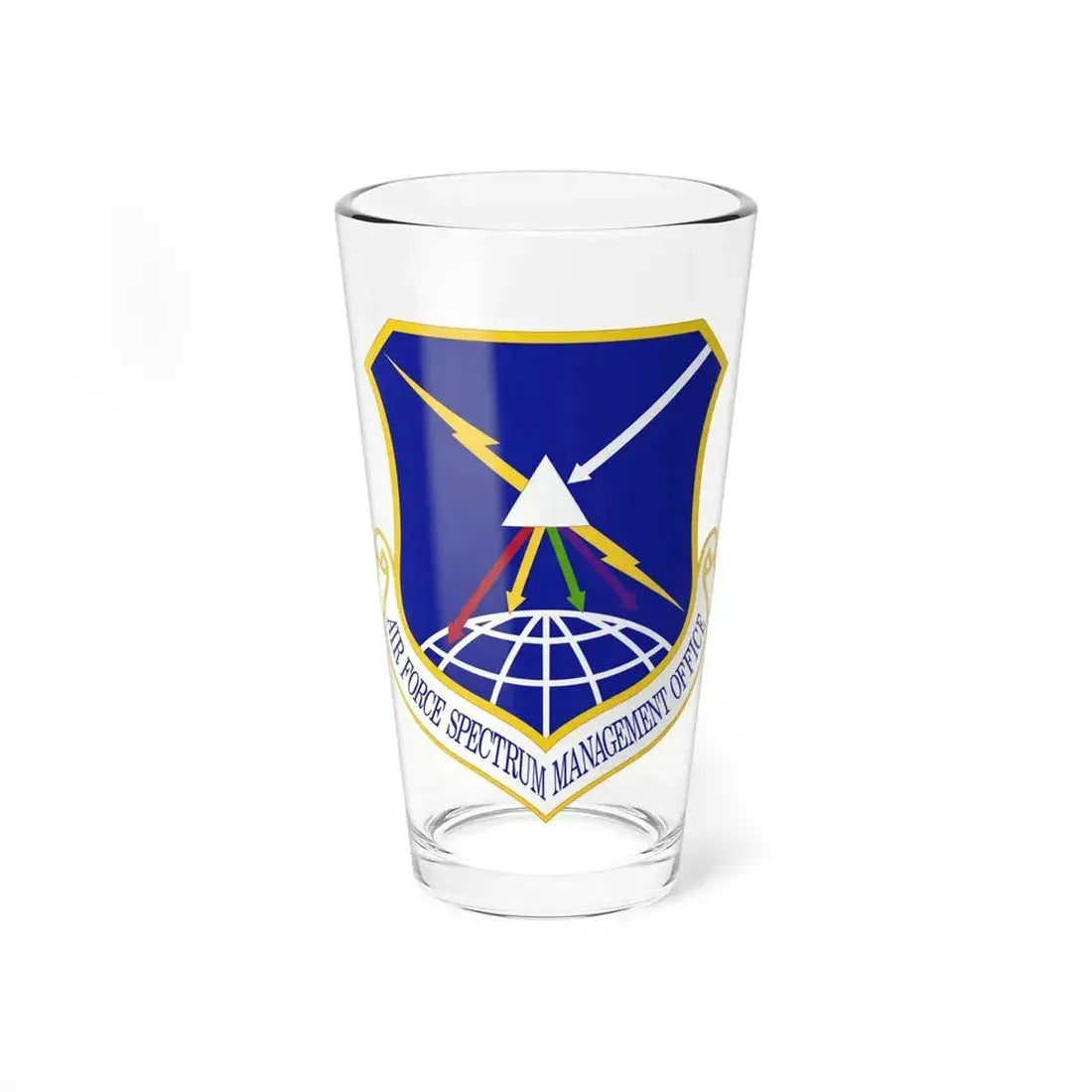 Air Force Spectrum Management Office (U.S. Air Force) Pint Glass 16oz - Go Mug Yourself
